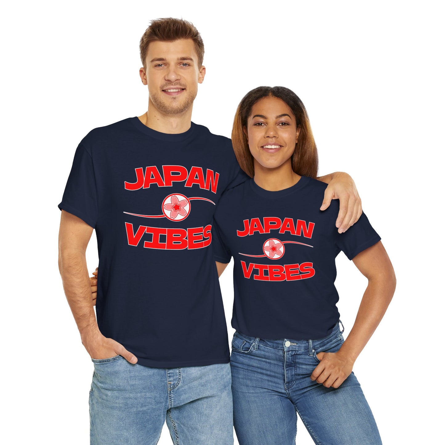 Japan Vibes with Swirl Logo - A